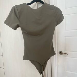 Babaton Khaki Women's Bodysuit